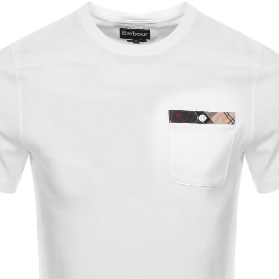 Alternative Image for ProductBarbour Durness T Shirt White2